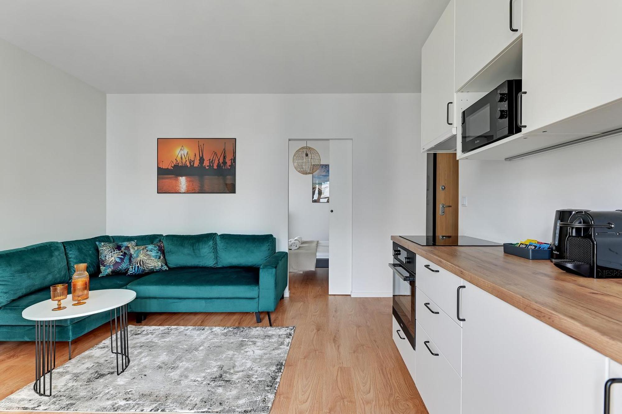 Aura 40 City Center By Downtown Apartments Gdansk Oda fotoğraf